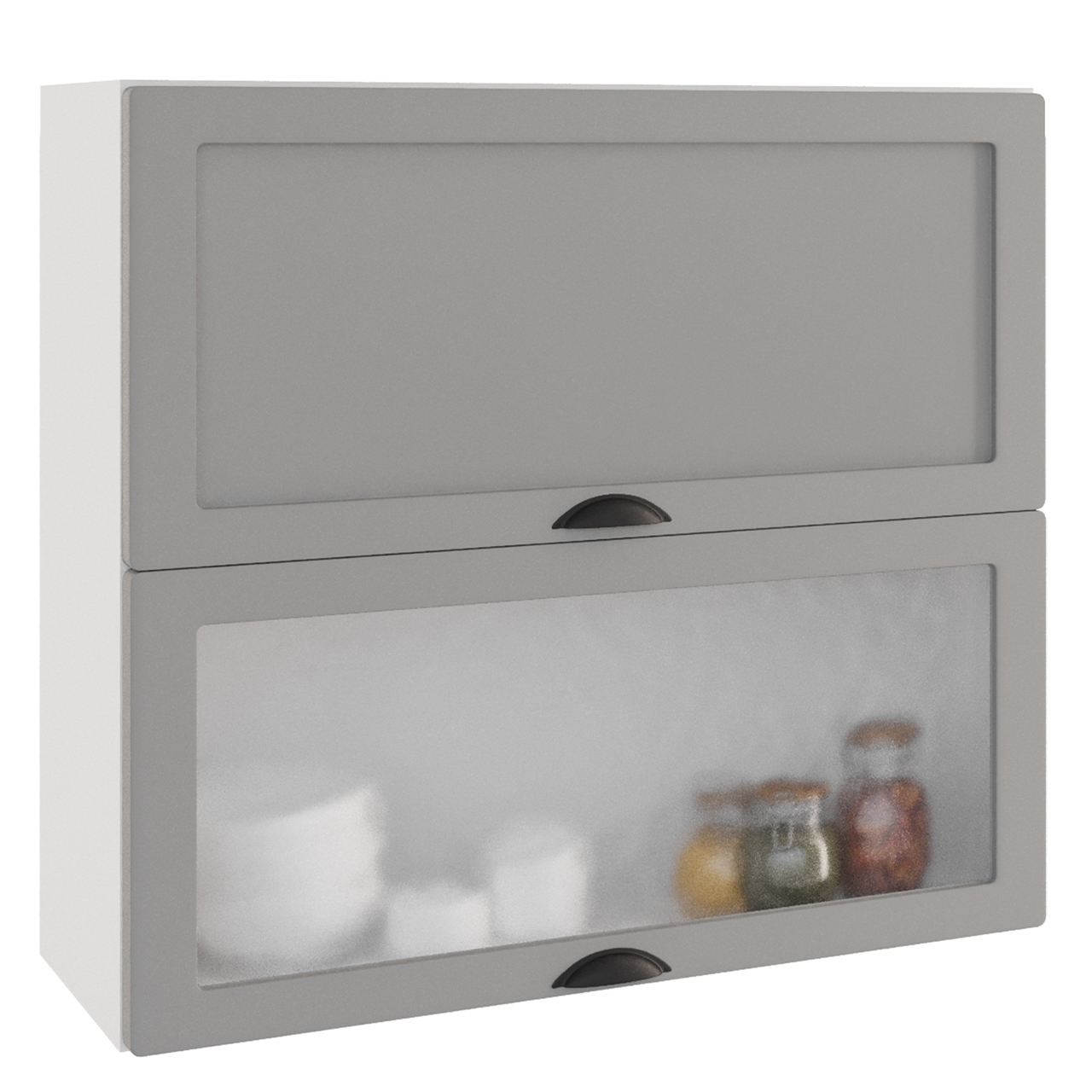 Wall Cabinet ADELE W60 GRF/2 SD grey matt