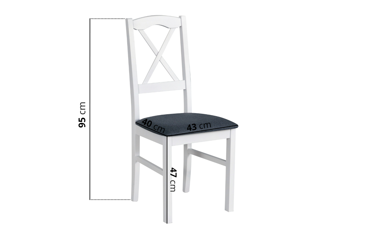 Chair NILO 11 white / 20B