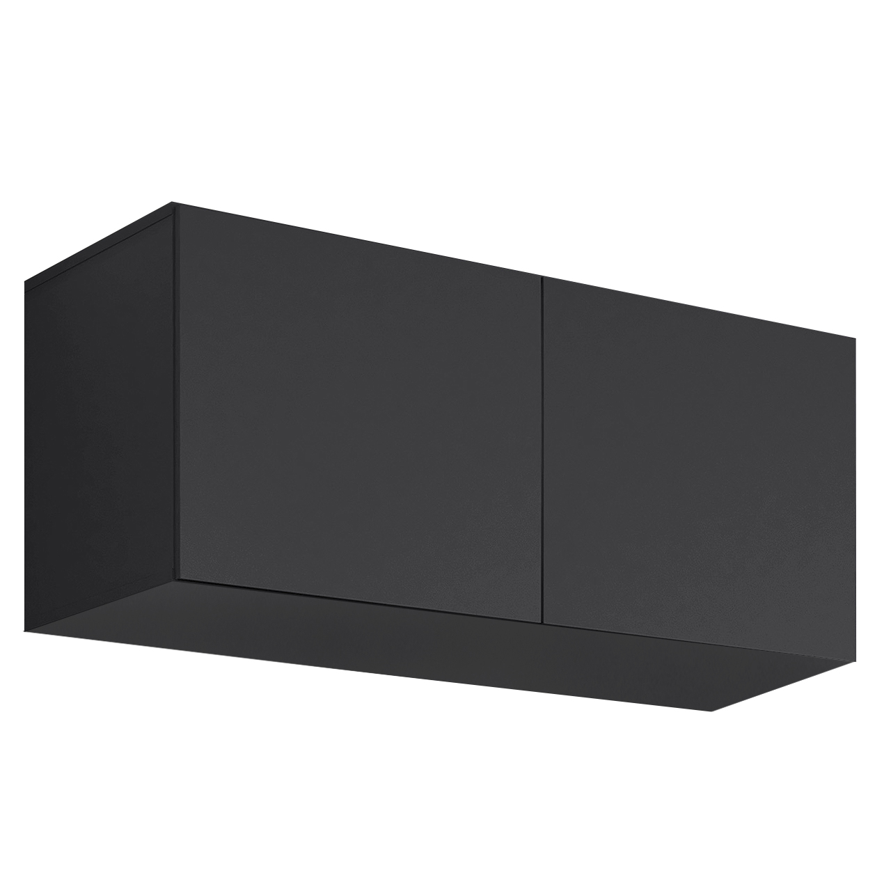 Extension unit for wardrobe CABO 100 2 doors anthracite