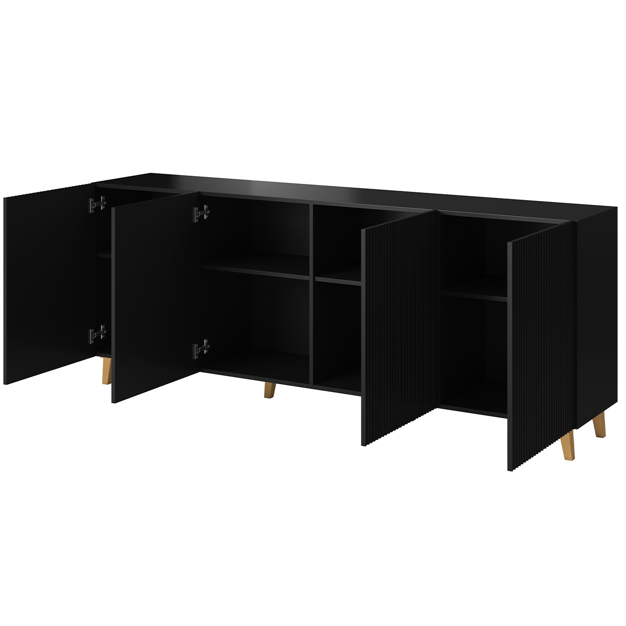 Storage cabinet PAFOS 200 black