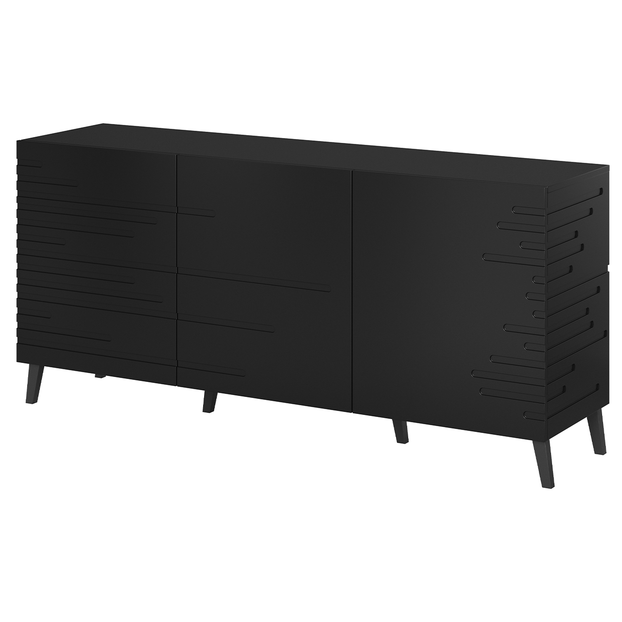 Storage cabinet NOVA black
