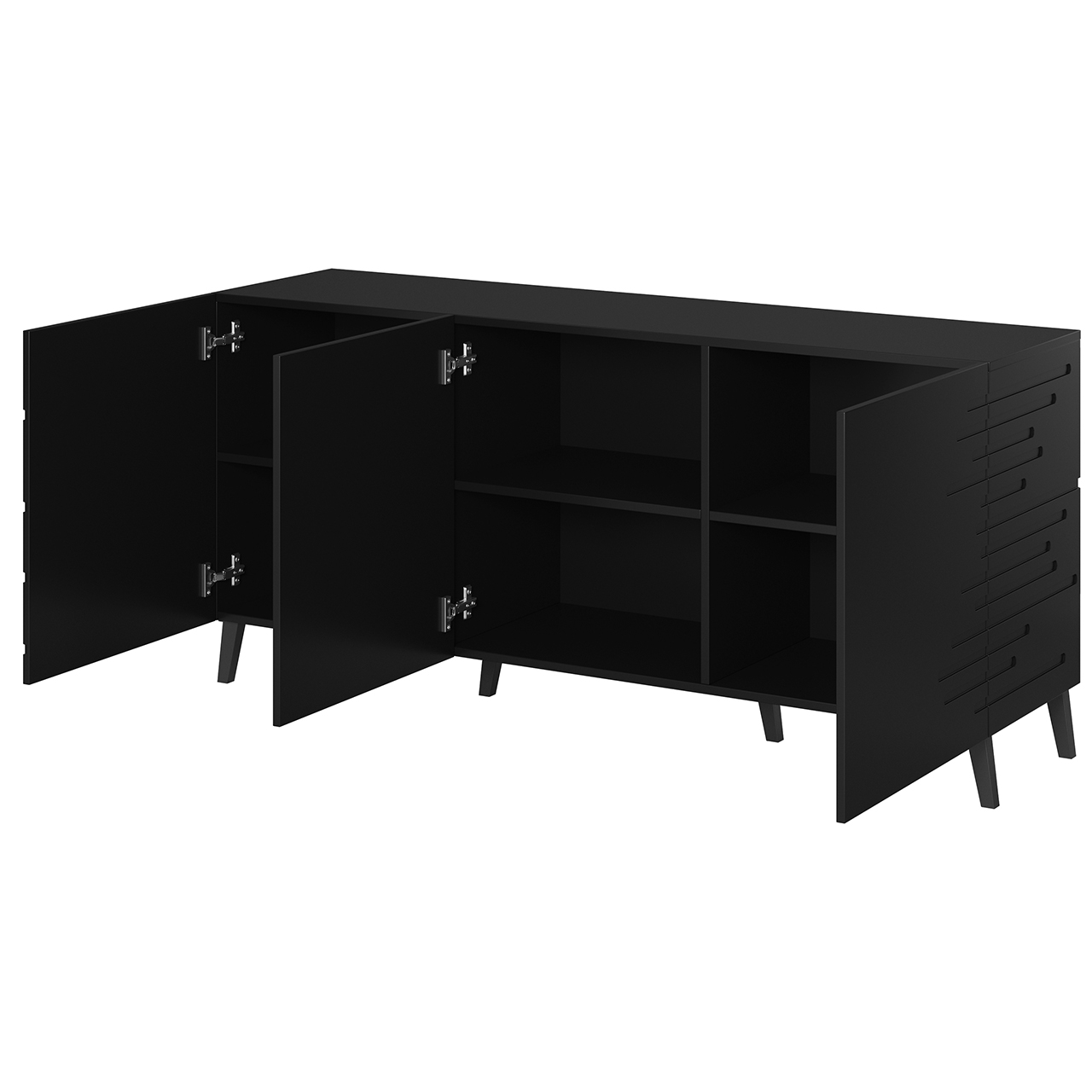 Storage cabinet NOVA black