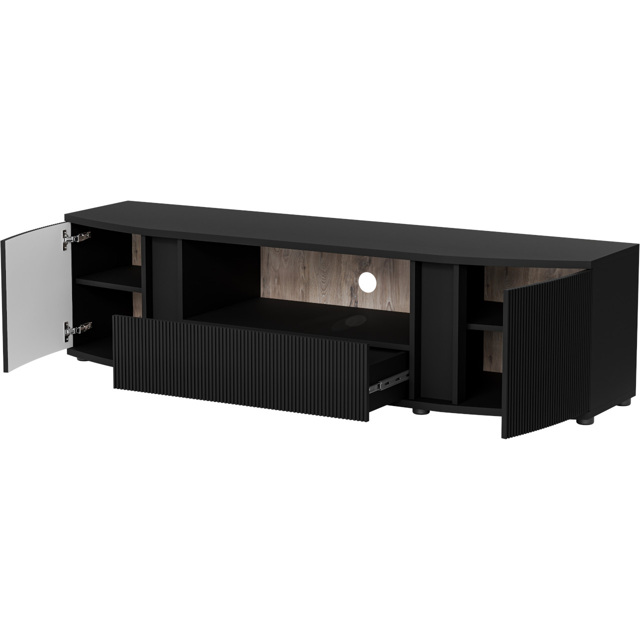 TV cabinet CHELLY black