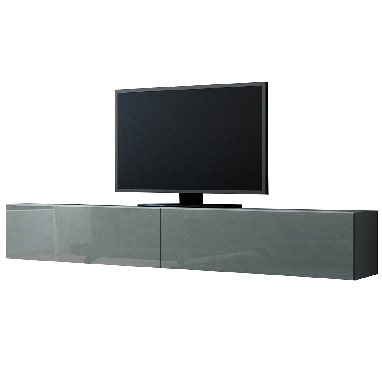 TV Stand 180 VIGO GREY C VG1 grey / grey gloss