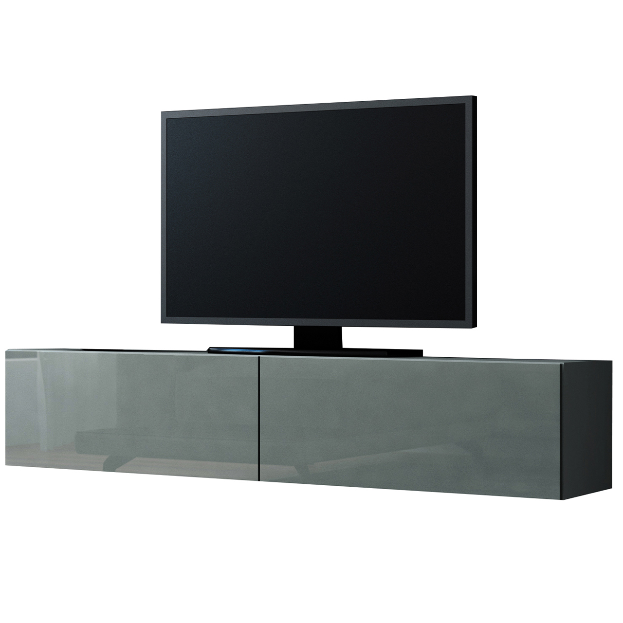 TV Stand 140 VIGO GREY C VG4 grey / grey gloss