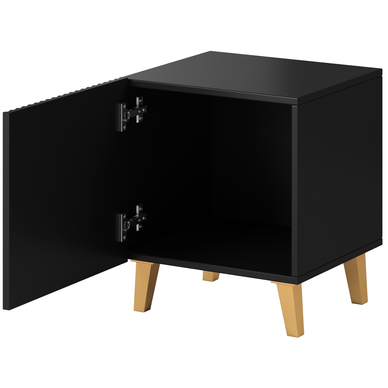 Bedside cabinets PAFOS 2pcs. black
