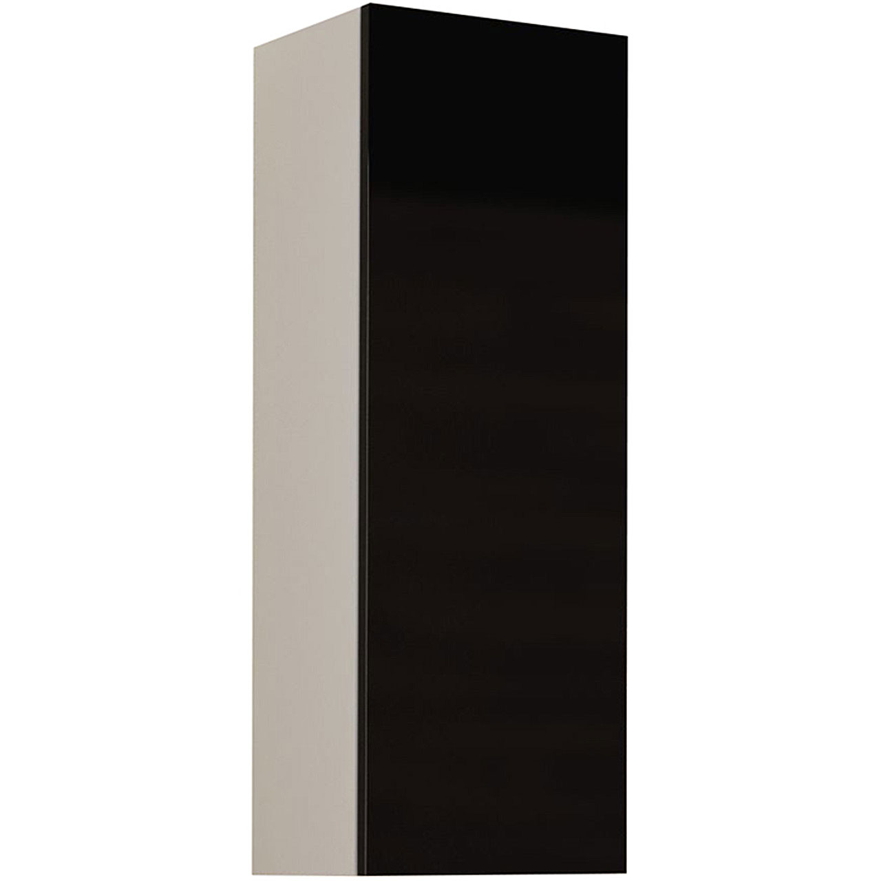 Wall cabinet 90 VIGO VG5B white / black gloss