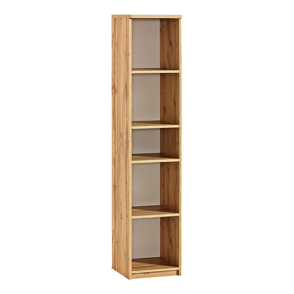 Bookcase CARA 11 wotan oak / arctic white