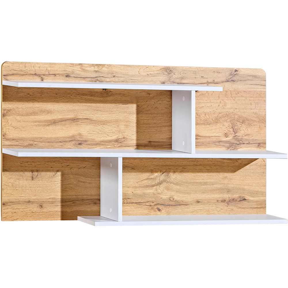 Wall Shelf CARA 12 wotan oak / arctic white