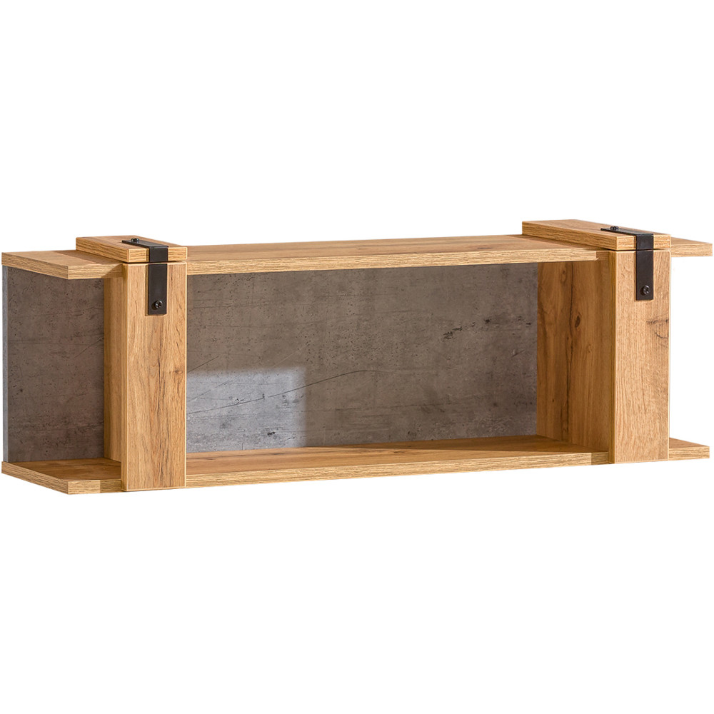 Teen Bedroom Furniture LOFAN 1 wotan oak / millenium concrete