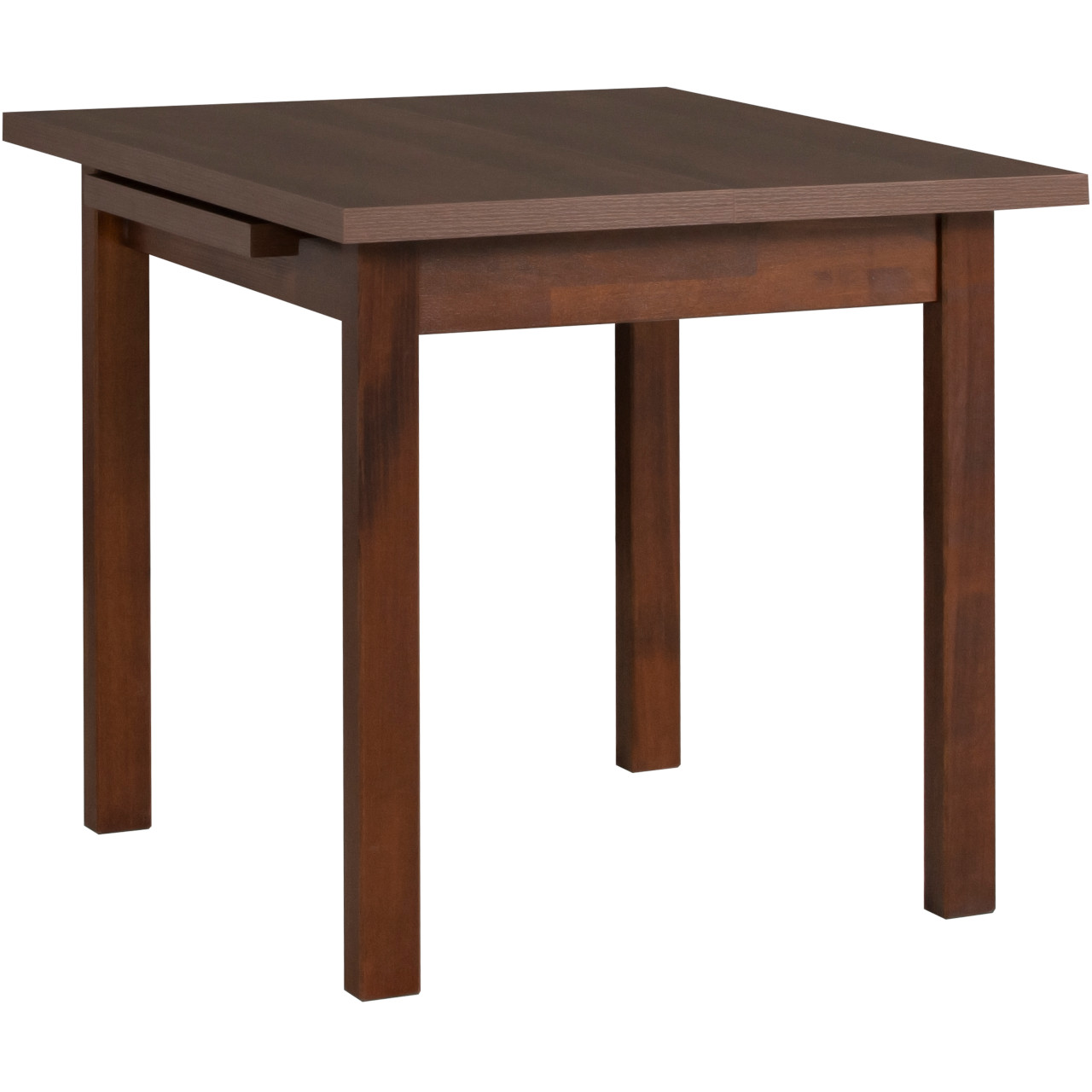Table MAX 7 80x80/110 walnut laminate