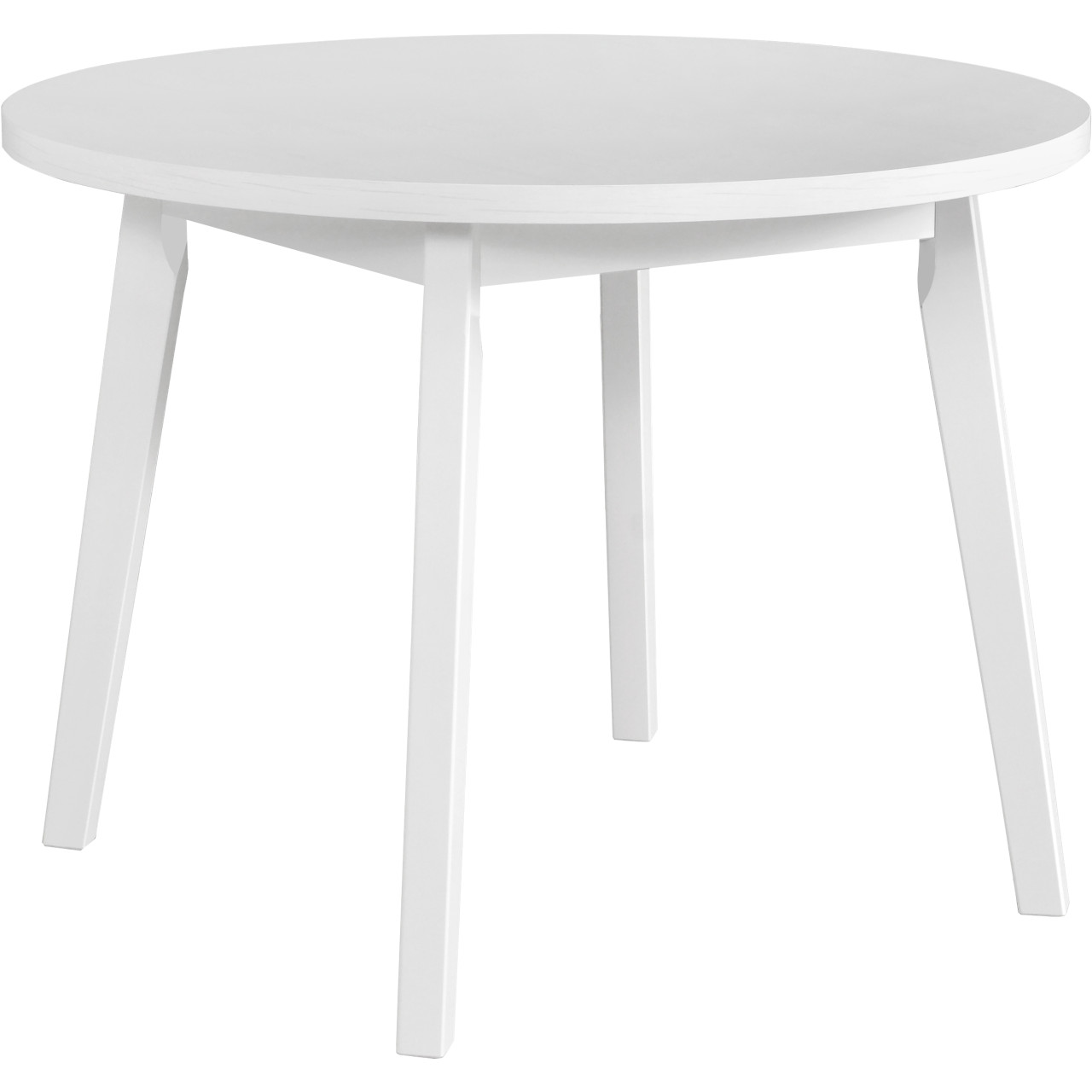 Table OSLO 3 100x100 white laminate