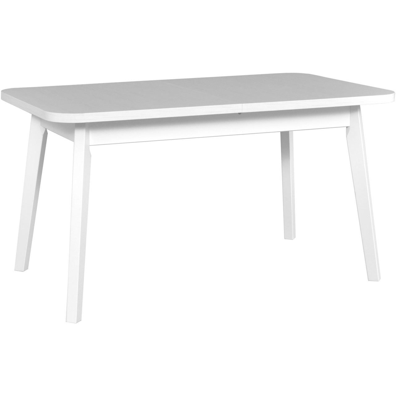 Table OSLO 6 80x140/180 white laminate