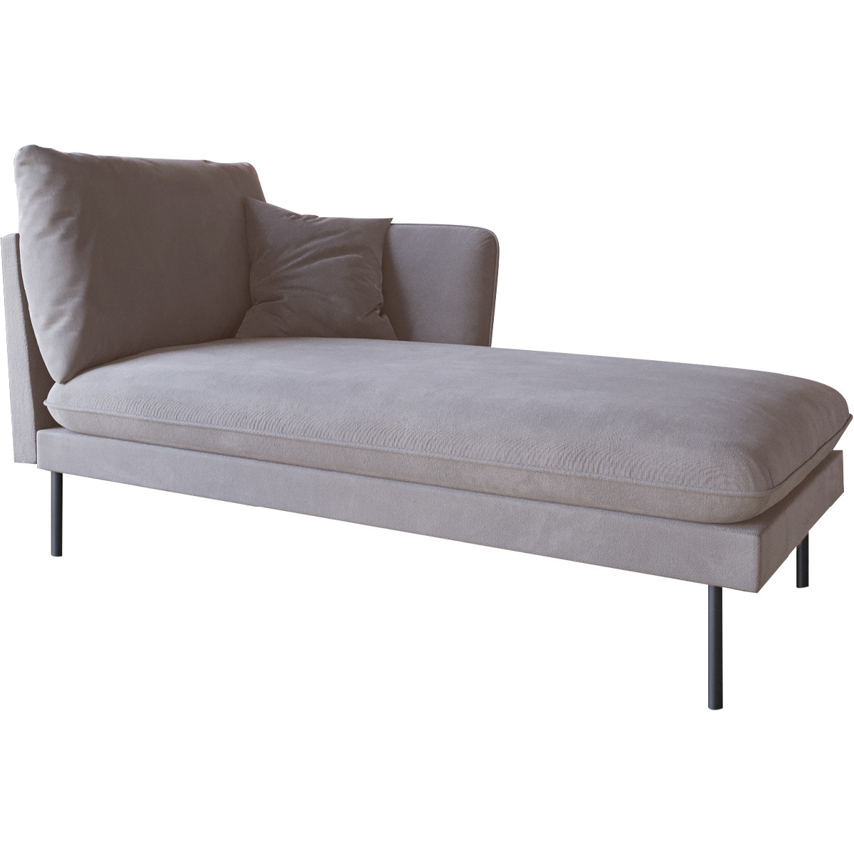 Chaise longue LAKCHOS fuego 168 right-hand