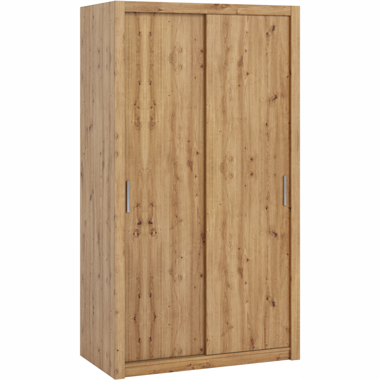 Wardrobe with Sliding Doors 120 BONO BO07 artisan oak