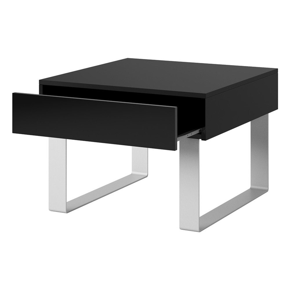 Coffee table (small) CALABRIA CL13 black / black gloss