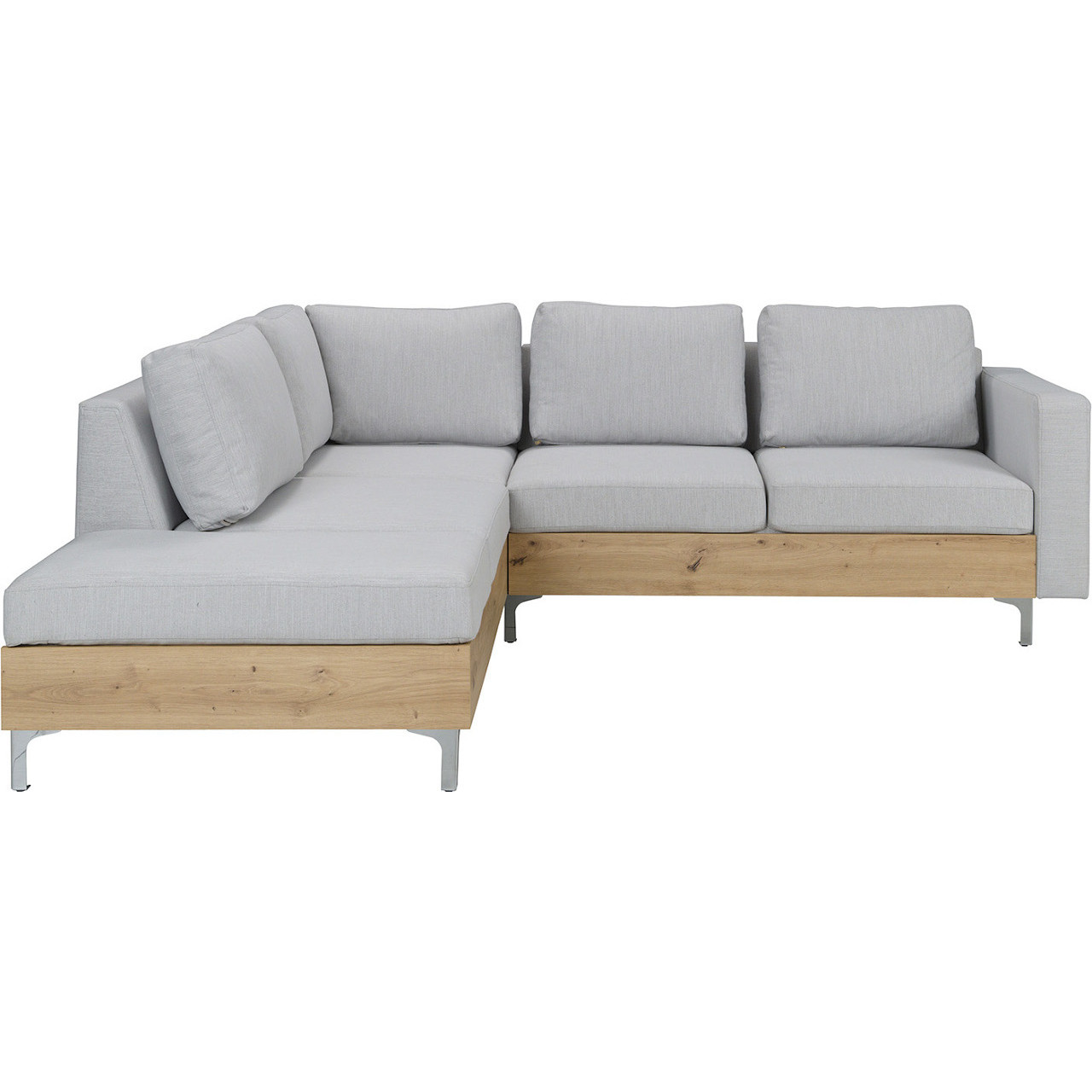 Corner sofa ORLANDO WOOD avellino 118 / artisan oak left-hand