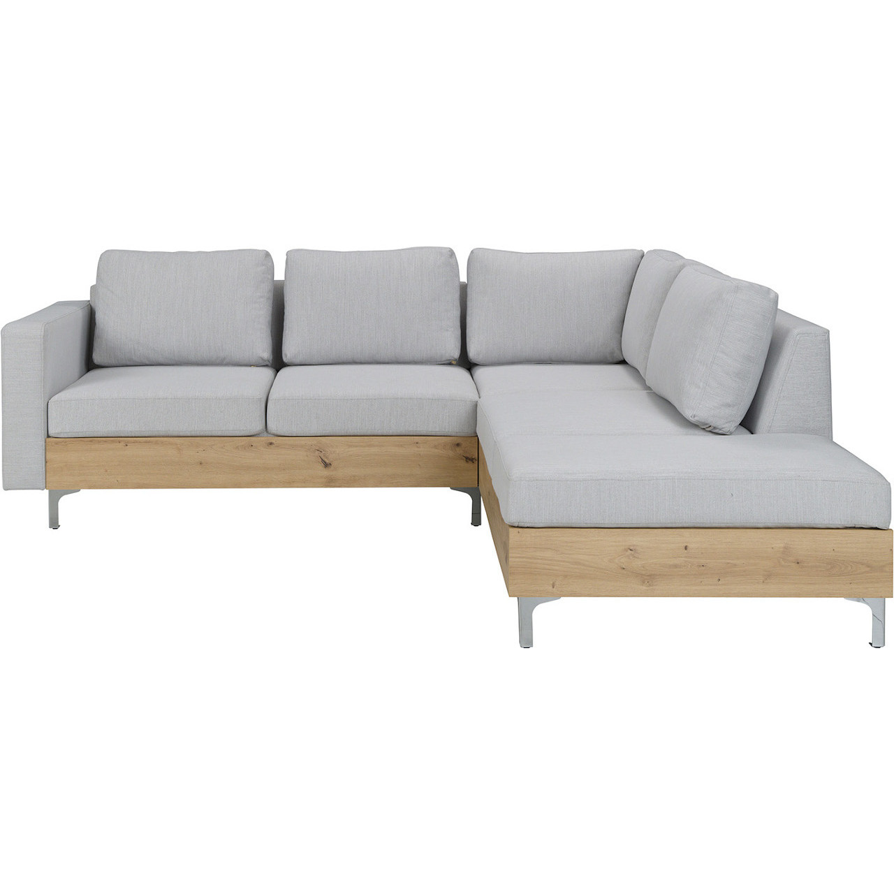 Corner sofa ORLANDO WOOD avellino 118 / artisan oak right-hand
