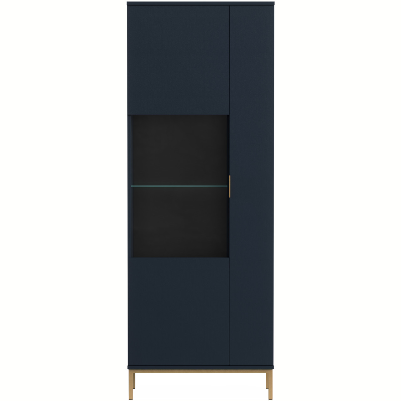 Display Cabinet PULA PL09 navy blue