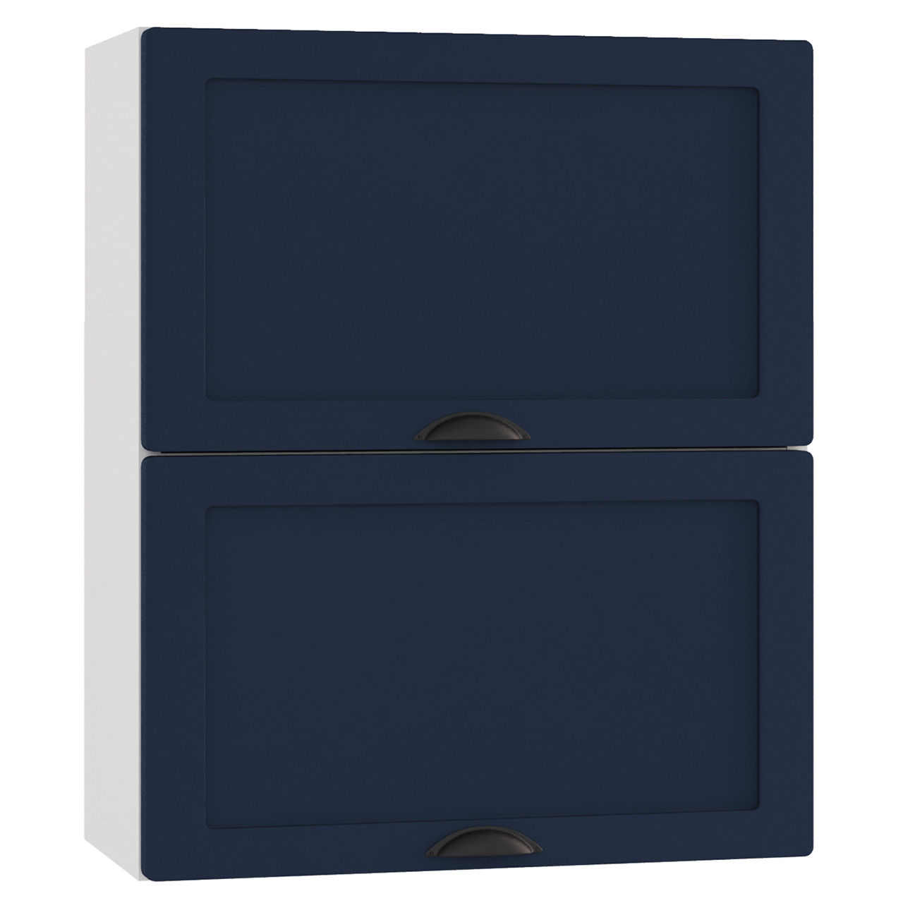 Wall cabinet ADELE W60 GRF/2 navy blue matt