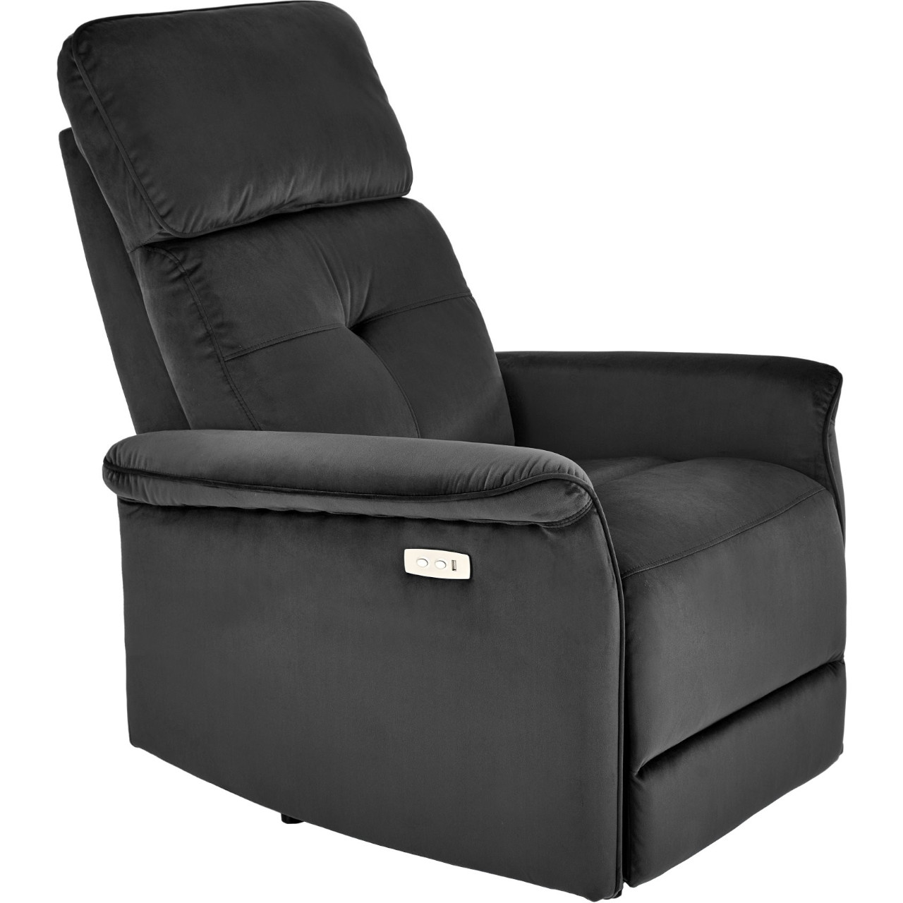 Recliner armchair SAFIR black