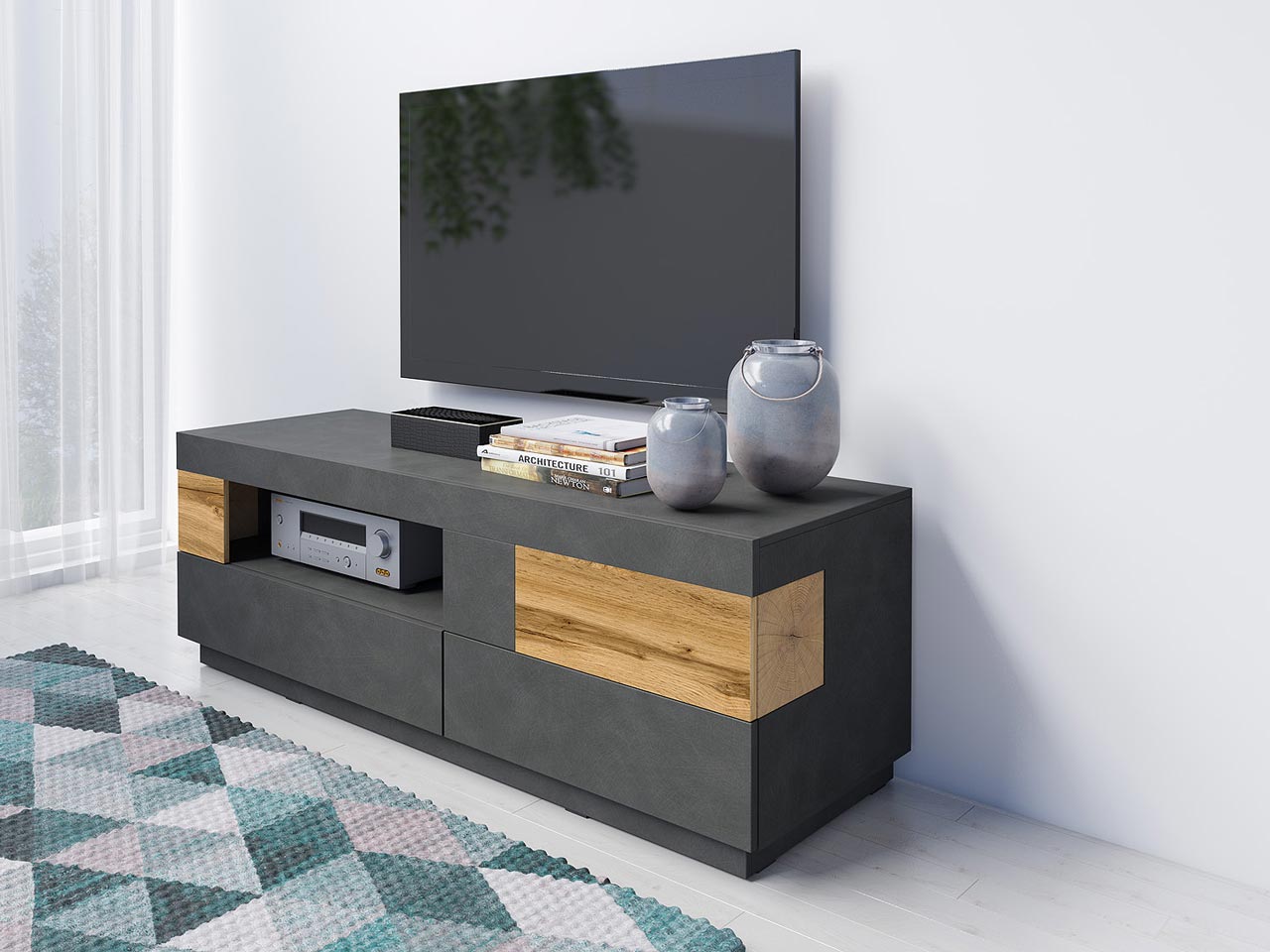 TV Stand SILKE SE41 matera / wotan oak