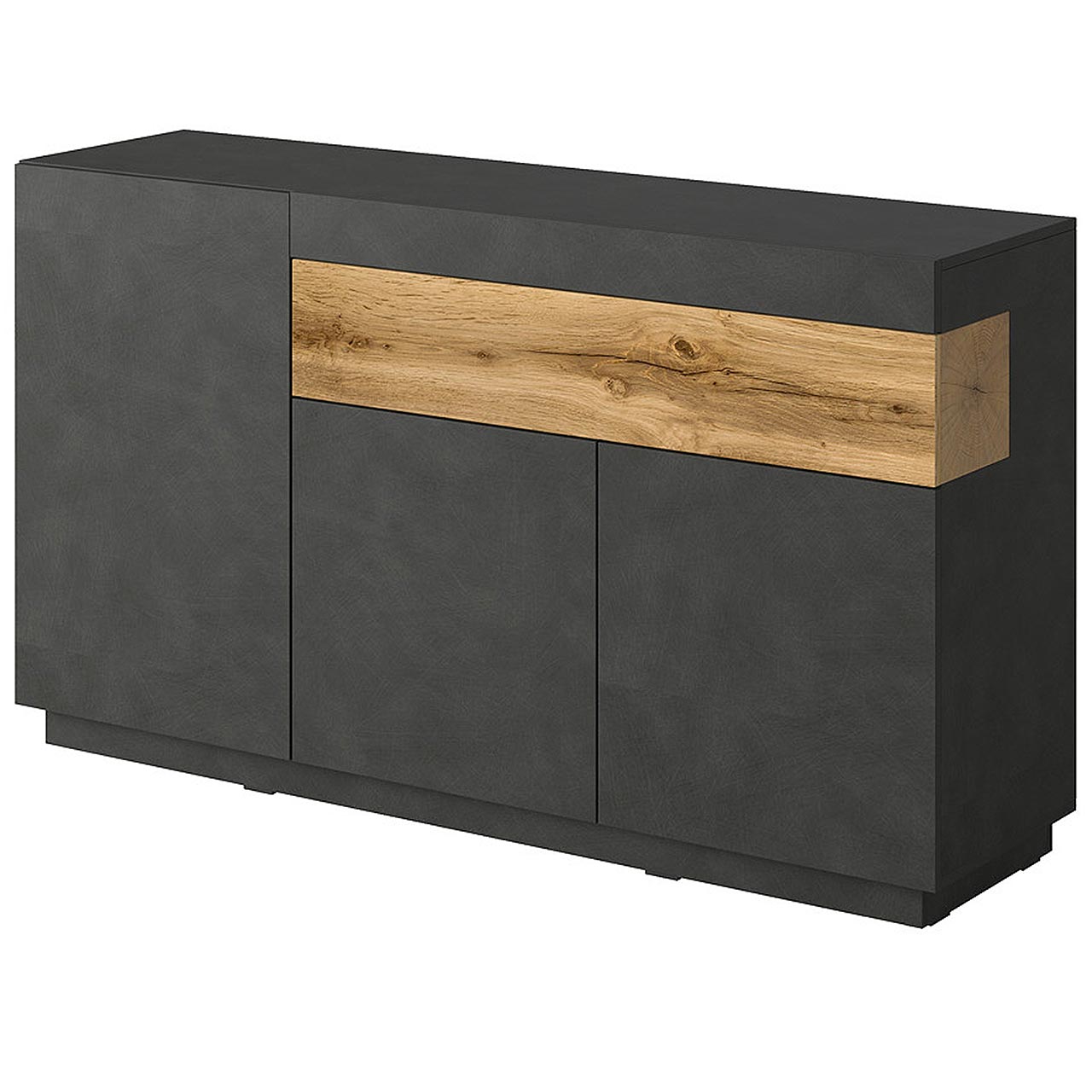 Storage cabinet SILKE SE43 matera / wotan oak