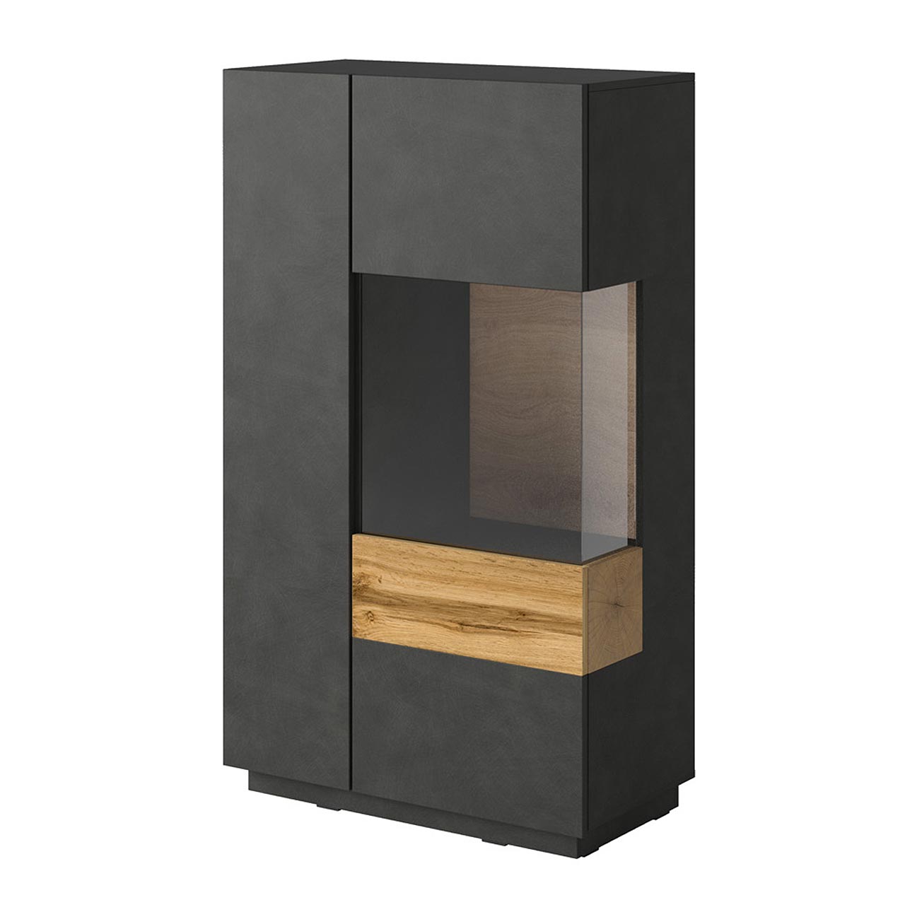 Storage cabinet SILKE SE44 matera / wotan oak