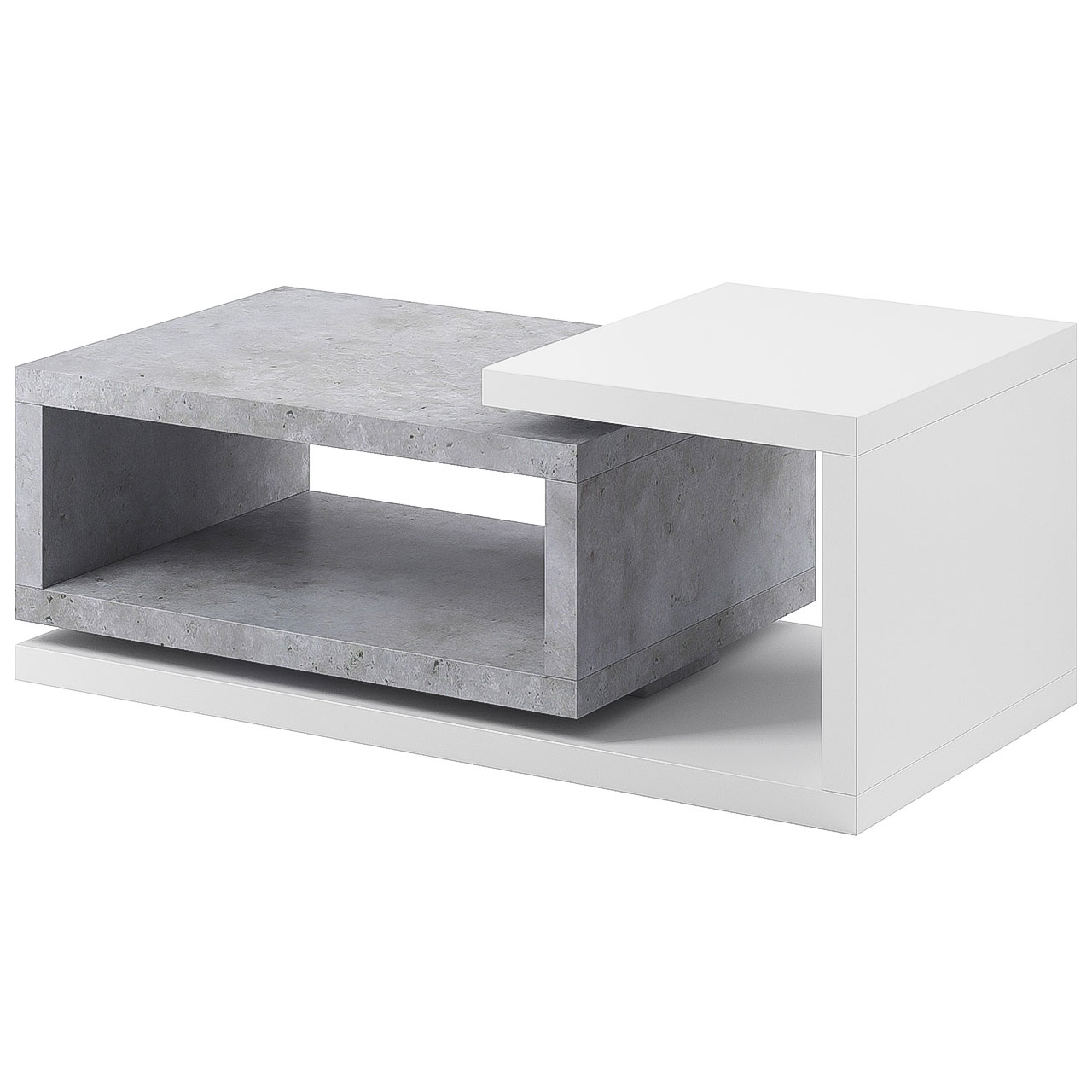 Coffee table BOTA BT97 white / colorado concrete