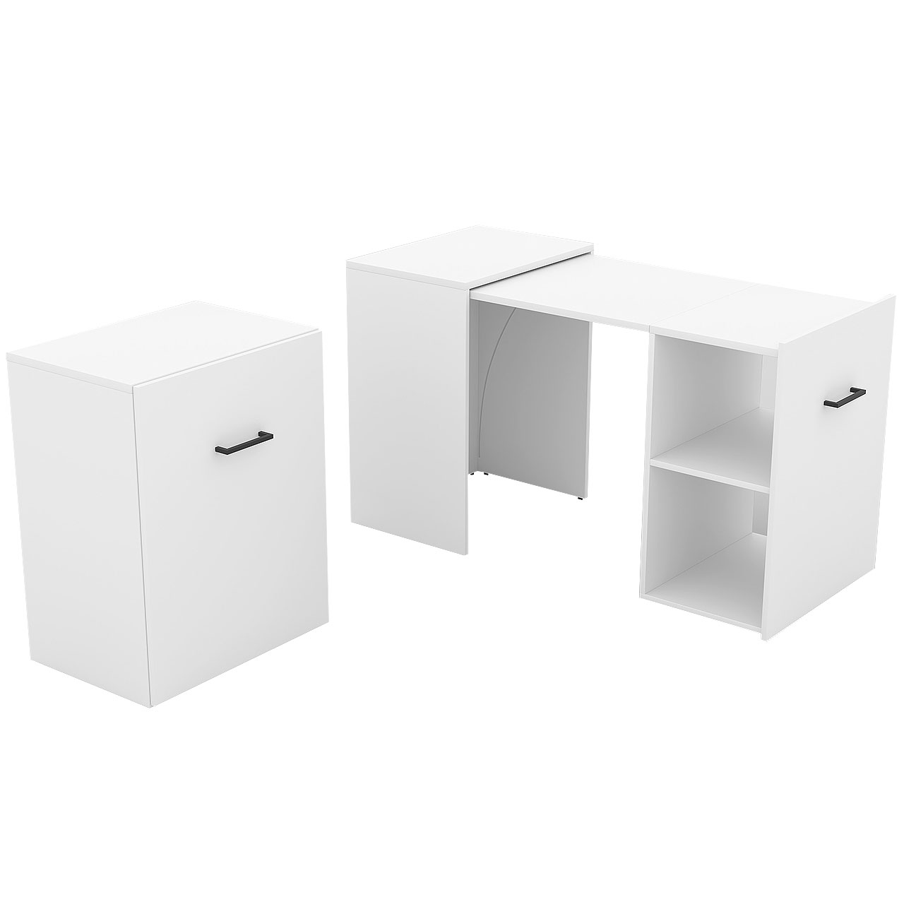 Pull-out desk SMART 03 white