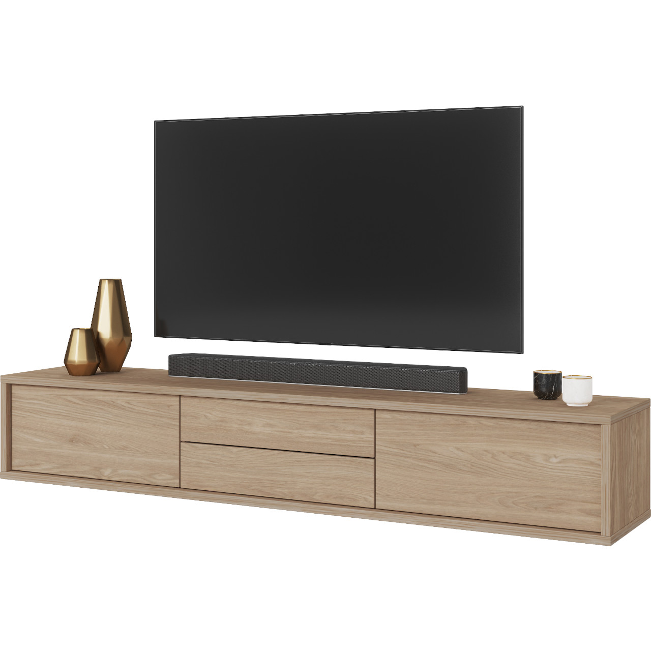 TV cabinet RIDAF 39 oak