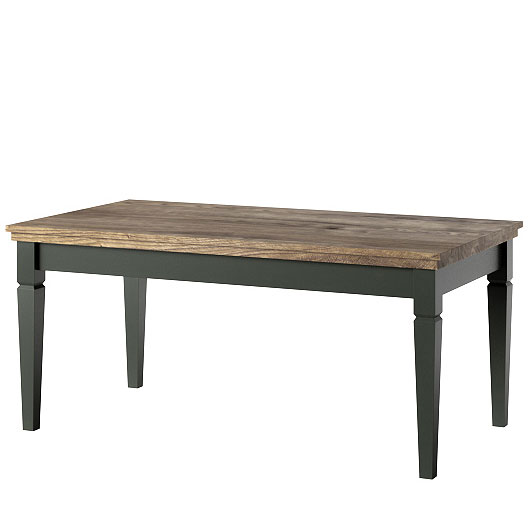 Coffee table TEVORA EV99 green / lefkas oak