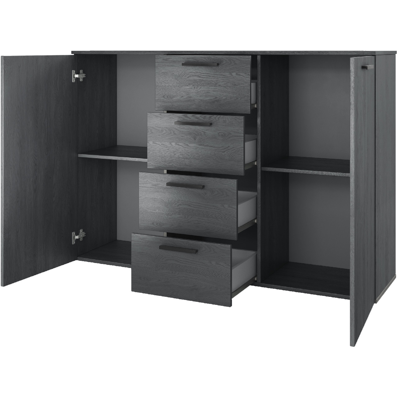 Storage cabinet GALAXY GX26 carbon oak