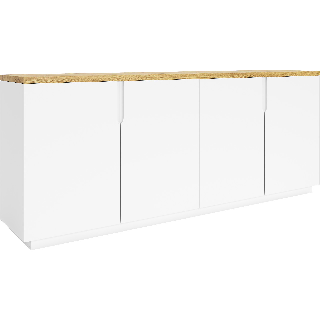 Storage cabinet ENO 200 white / artisan oak