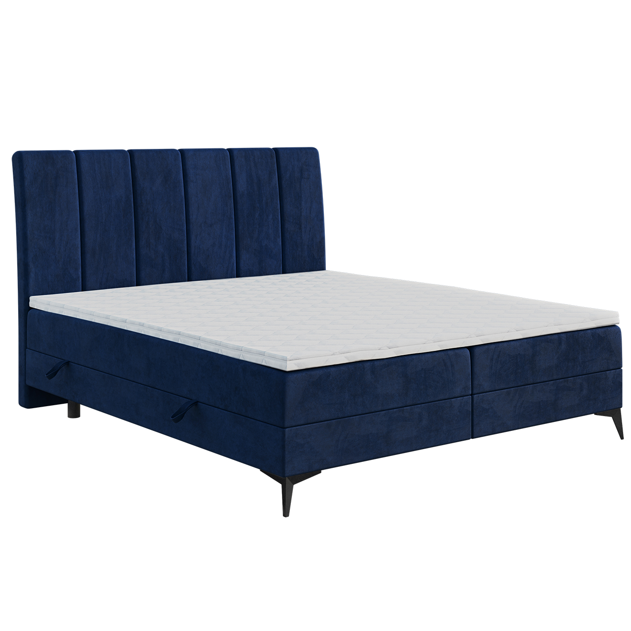 Upholstered bed ABERT 140x200 magic velvet 2216