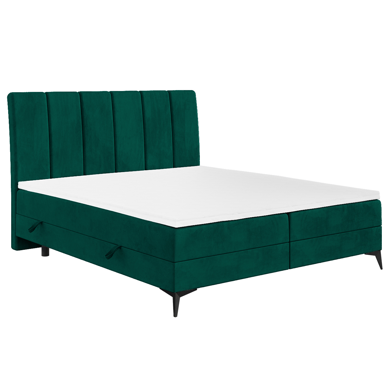 Upholstered bed ABERT 140x200 magic velvet 2225
