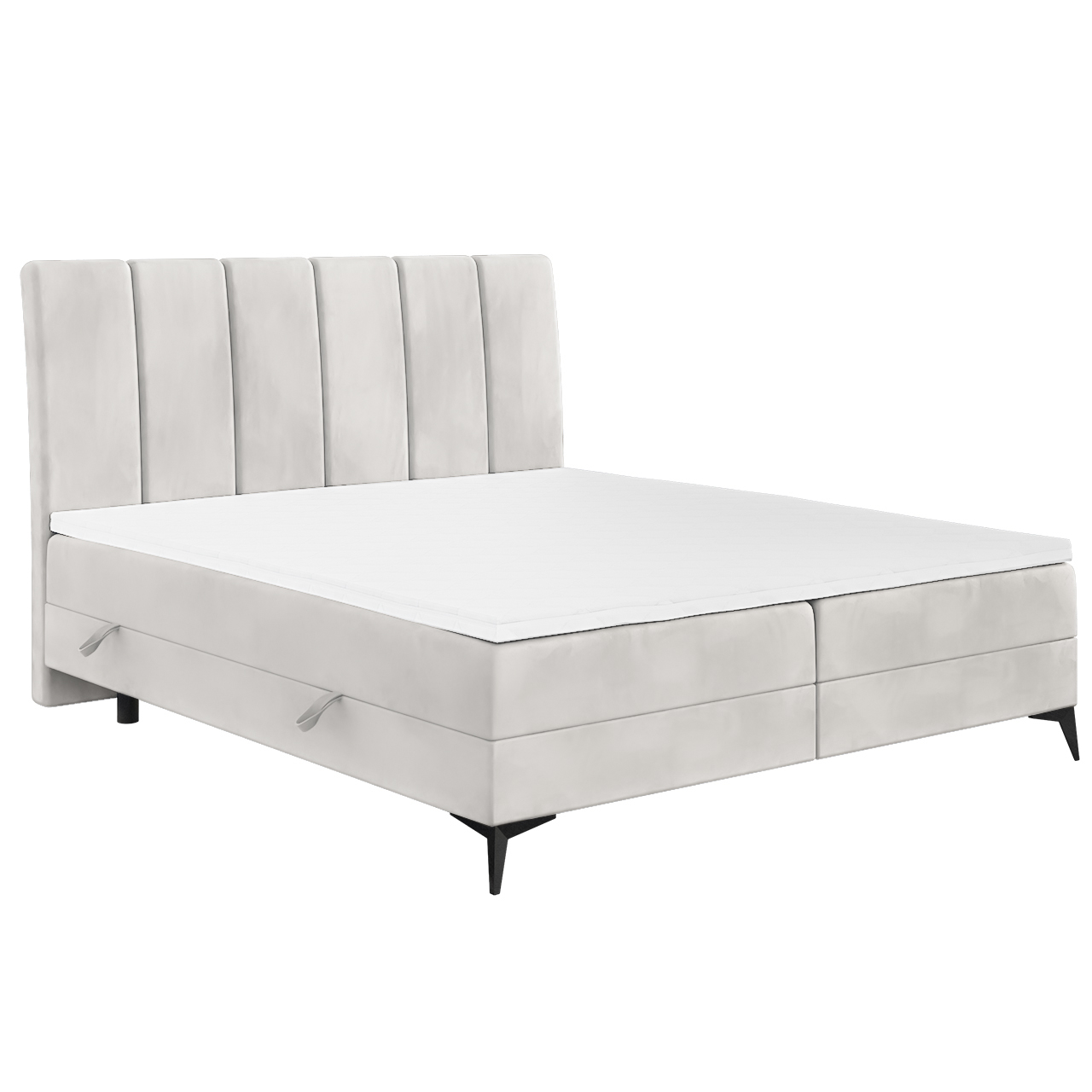 Upholstered bed ABERT 140x200 magic velvet 2250