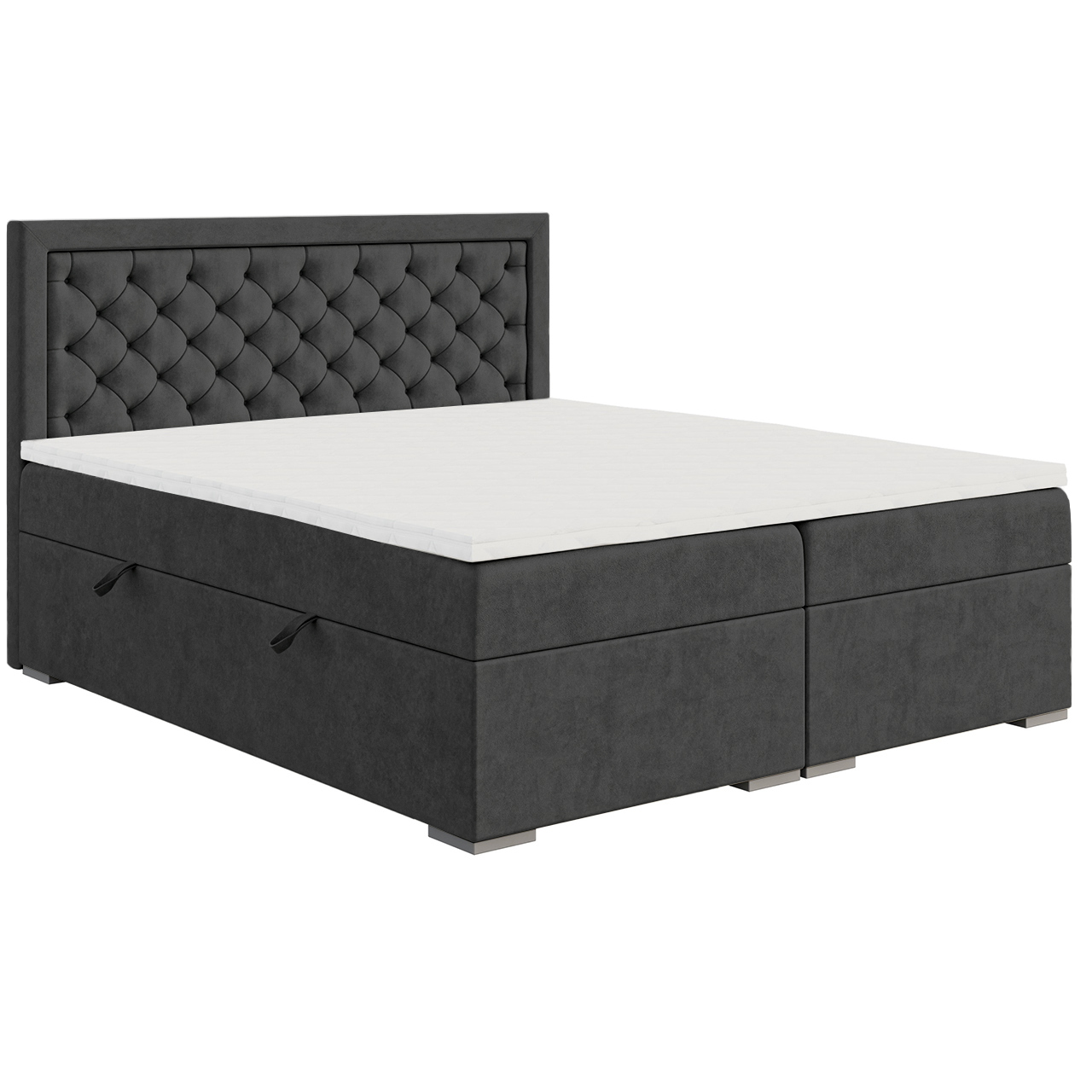 Upholstered bed BLUM 140x200 monolith 92