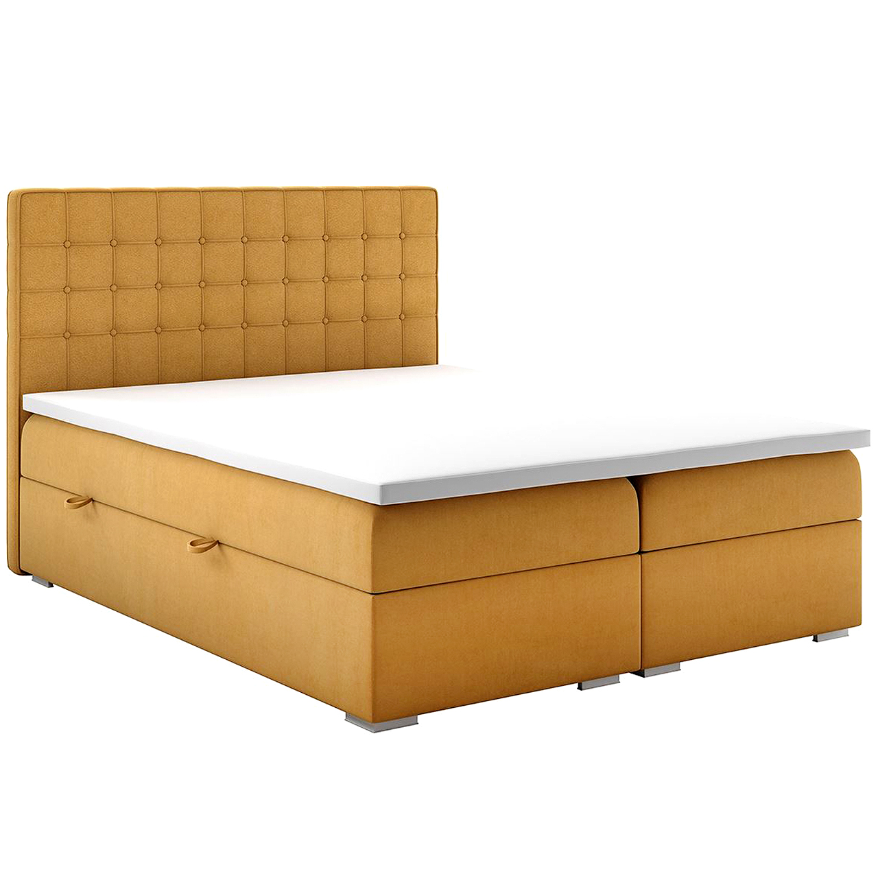 Upholstered bed CARLOS 160x200 magic velvet 2215
