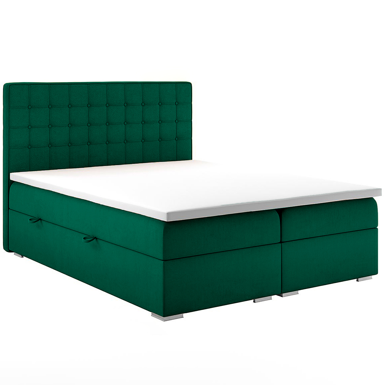 Upholstered bed CARLOS 140x200 magic velvet 2225