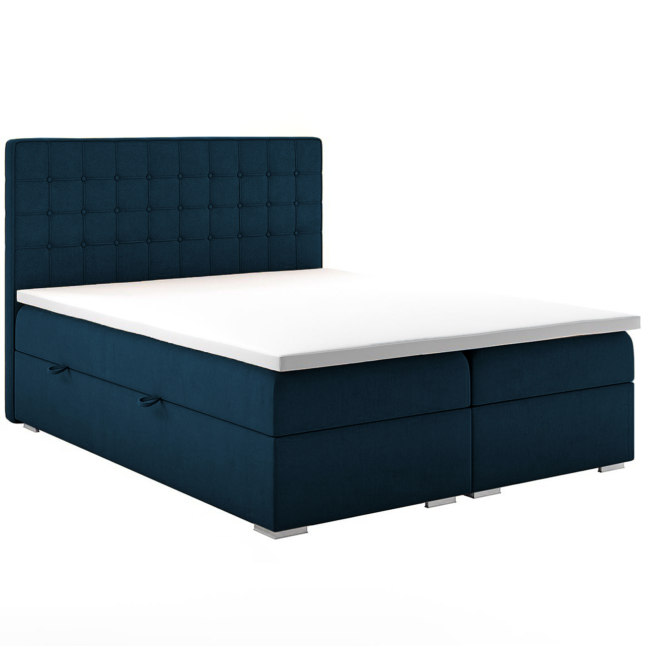 Upholstered bed CARLOS 140x200 monolith 76