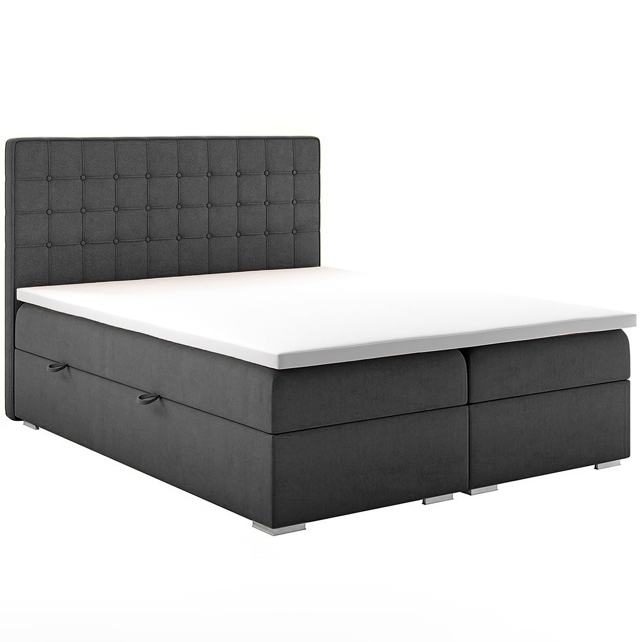 Upholstered bed CARLOS 160x200 monolith 92