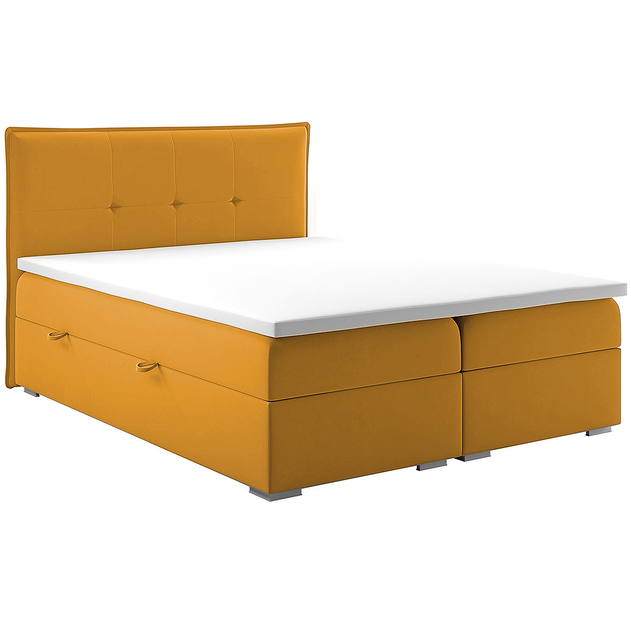 Upholstered bed COMO 140x200 magic velvet 2215