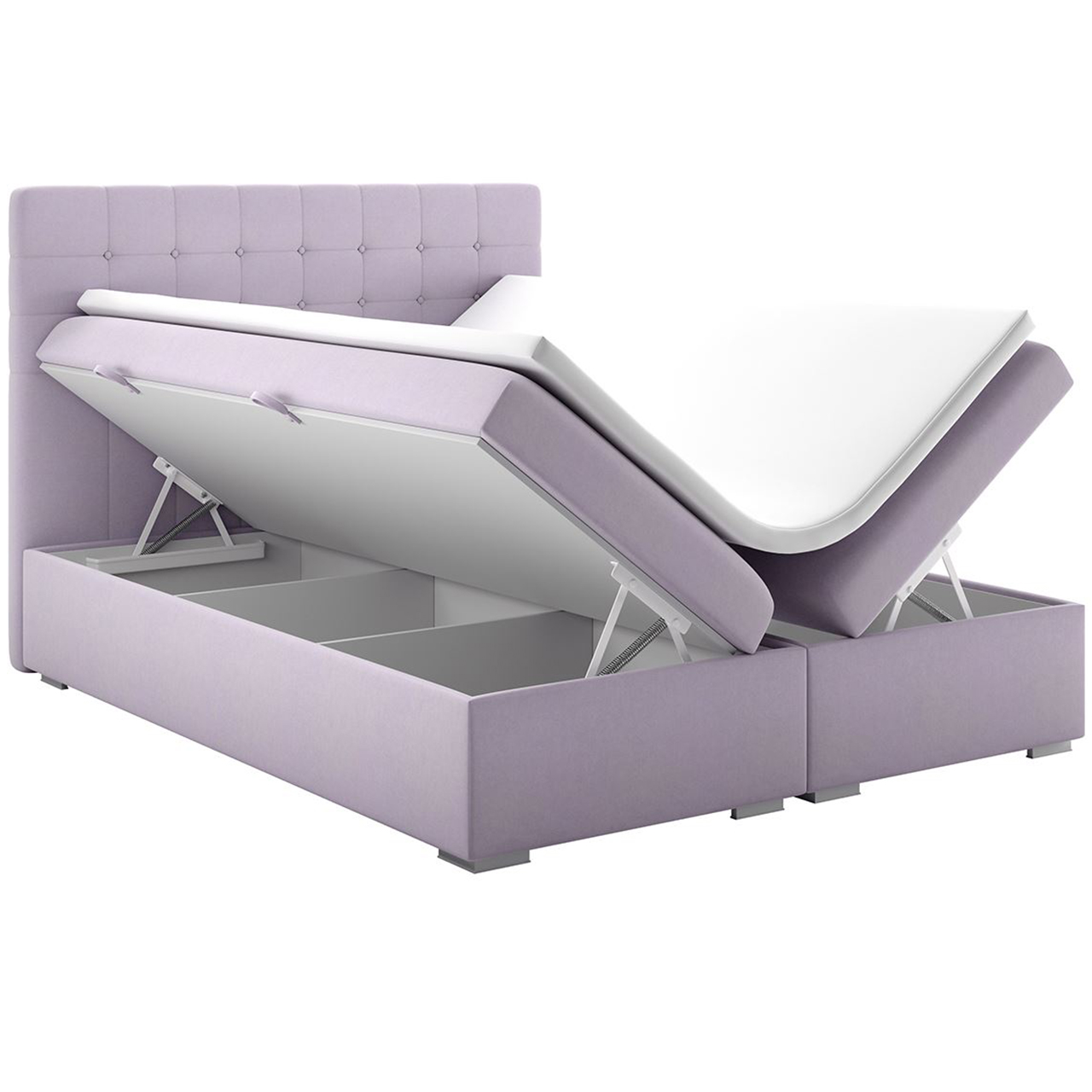 Upholstered bed CLAUDIS 140x200 magic velvet 2225