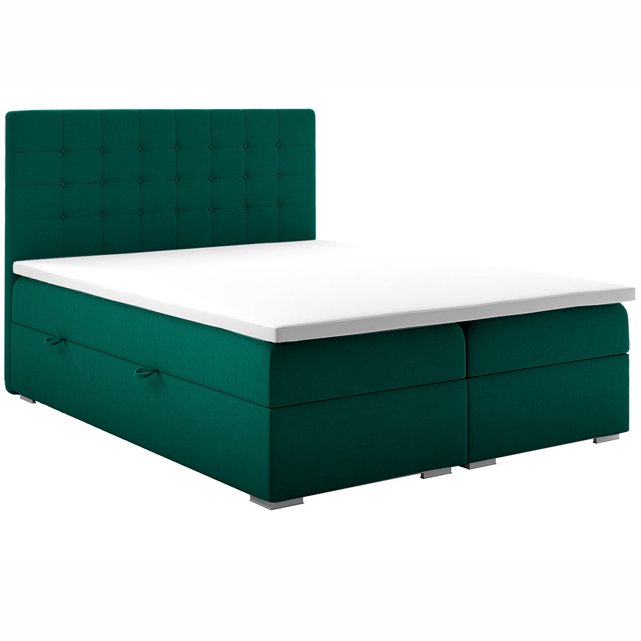Upholstered bed CLAUDIS 120x200 magic velvet 2225