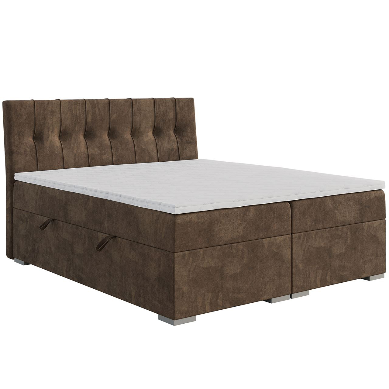 Upholstered bed DANO 140x200 magic velvet 2205
