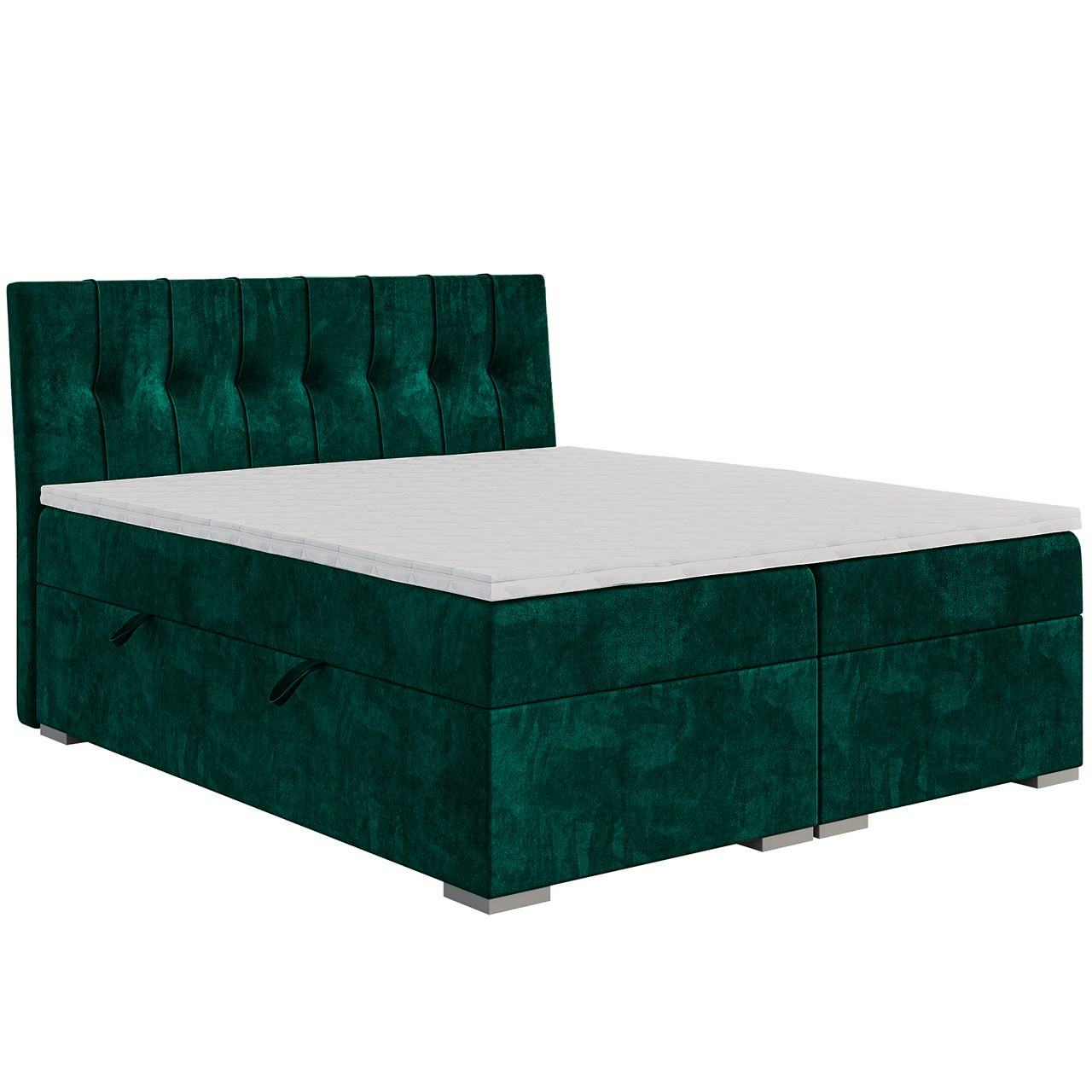 Upholstered bed DANO 140x200 magic velvet 2225