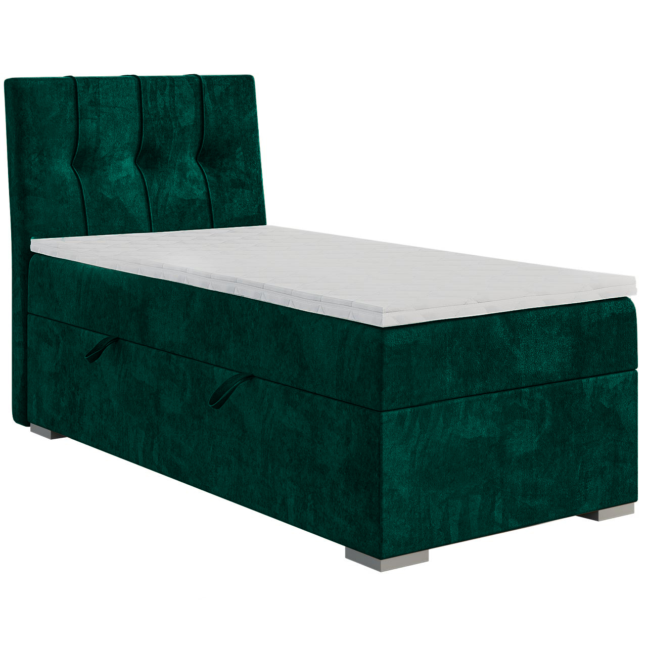 Upholstered bed DANO 80x200 left magic velvet 2225