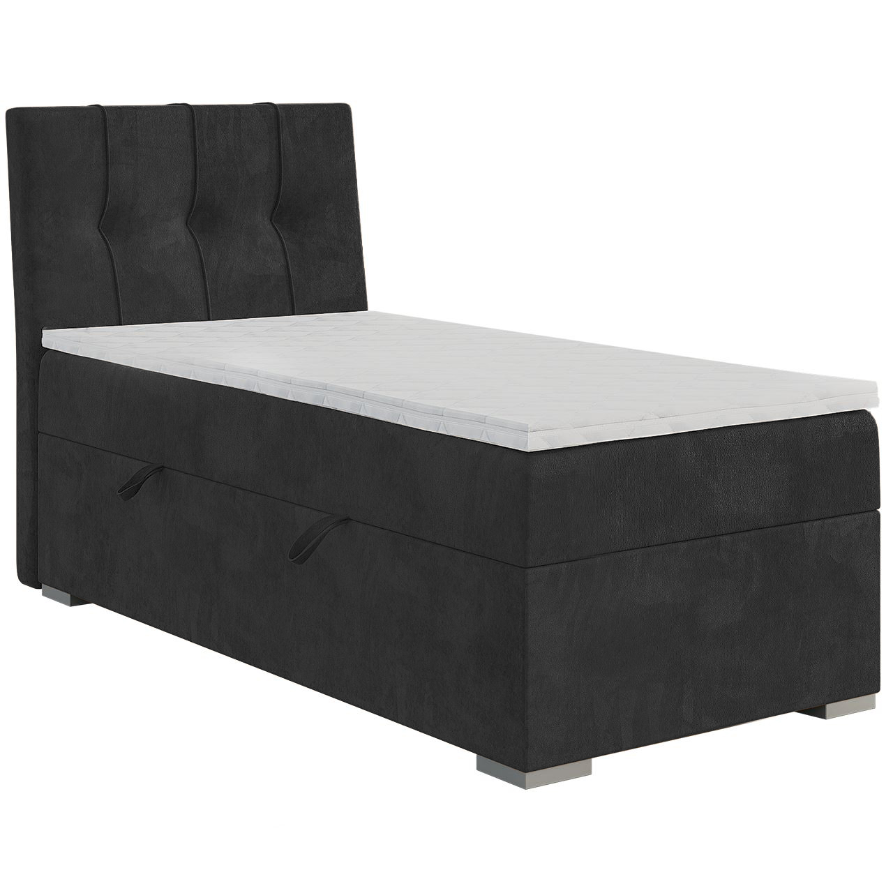 Upholstered bed DANO 90x200 right riviera 97