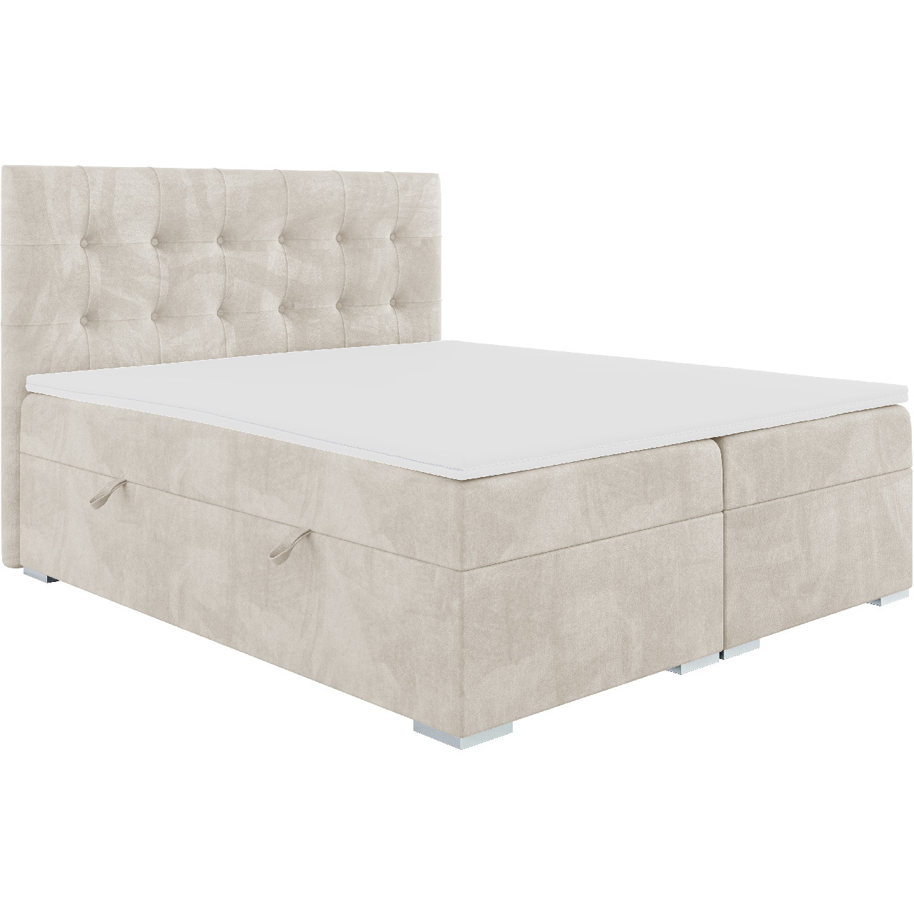 Upholstered bed CARLO 140x200 magic velvet 2250